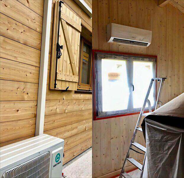 Installation chalet bois Heiwa